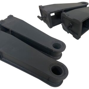 3.5”（89ｍｍ）Ｔバー用フォークエクステンダー　2インチフォーク（50.8㎜）用（左右ペア）