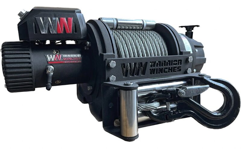 WARRIOR WINCHES T1000 25,000lb "ザ・ビースト" 11.4t ハイパワー電動ウインチ 24V