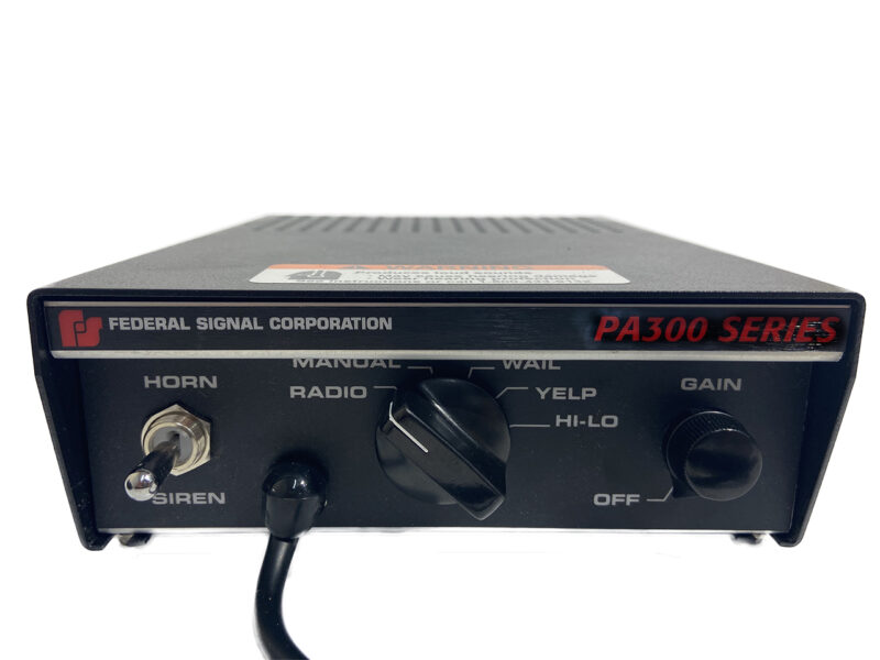 PA300シリーズ 24V サイレンアンプ / FEDERAL SIGNAL フェデラルシグナル
