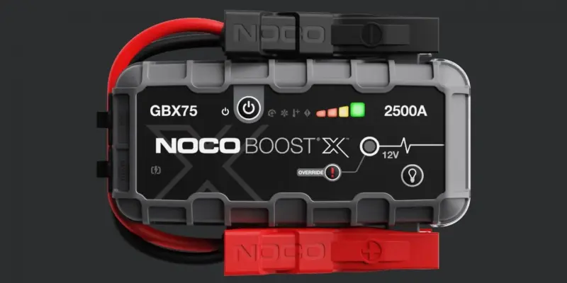 GBX75 2500アンペア リチウムジャンプスターター