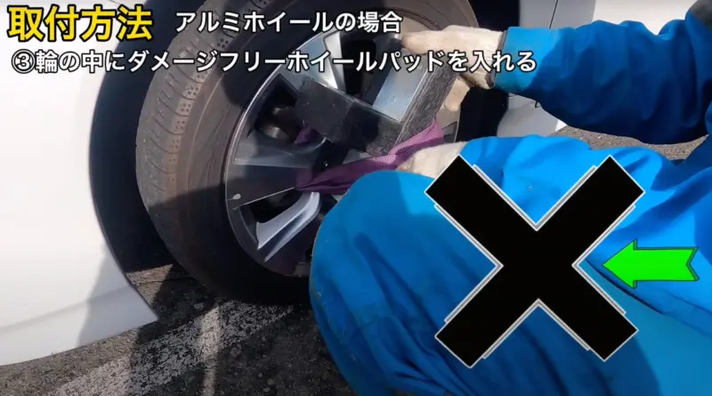 ダメージフリーホイールパッド