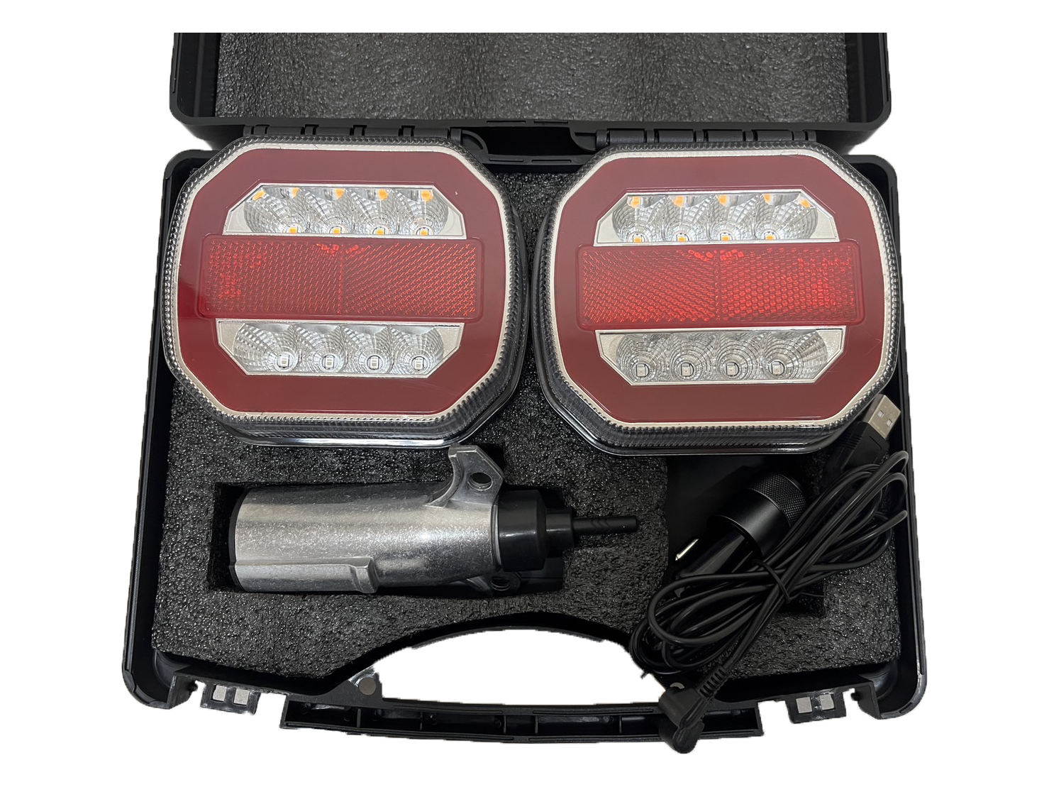 【2026年新春初売りお得な大特価セット!】1356インパクトレンチ+バッテリー+充電器 ワイヤレスLEDテールライト スマッシュフィルム30