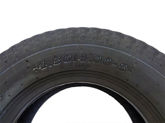 ドーリー用 スペアタイヤ 新品 4.80 x 8インチ Road Lange C チューブレス